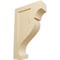 Ekena Millwork 1 3/4"W x 5"D x 8"H Mini Rockport Wood Corbel, Maple CORW02X05X08RKMA - alternate 1